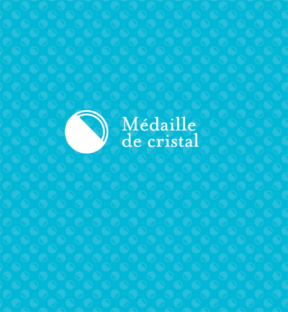 Médaille de cristal