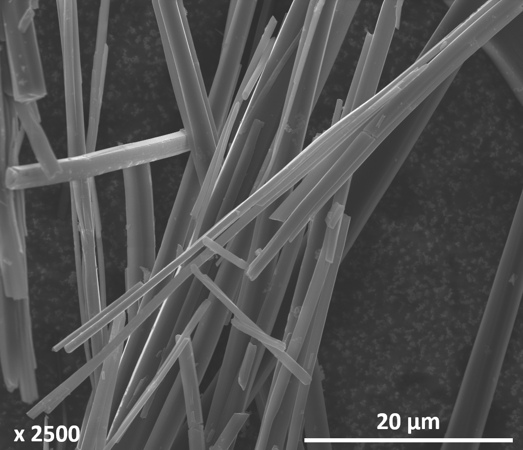 Un complexe à transfert de charge, l’un des matériaux d’électrode organique testés dans le cadre du projet Comets. © Manon Mignon